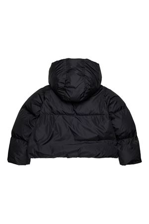 black polyester bomber MM6 KID | M60823MM001M6900